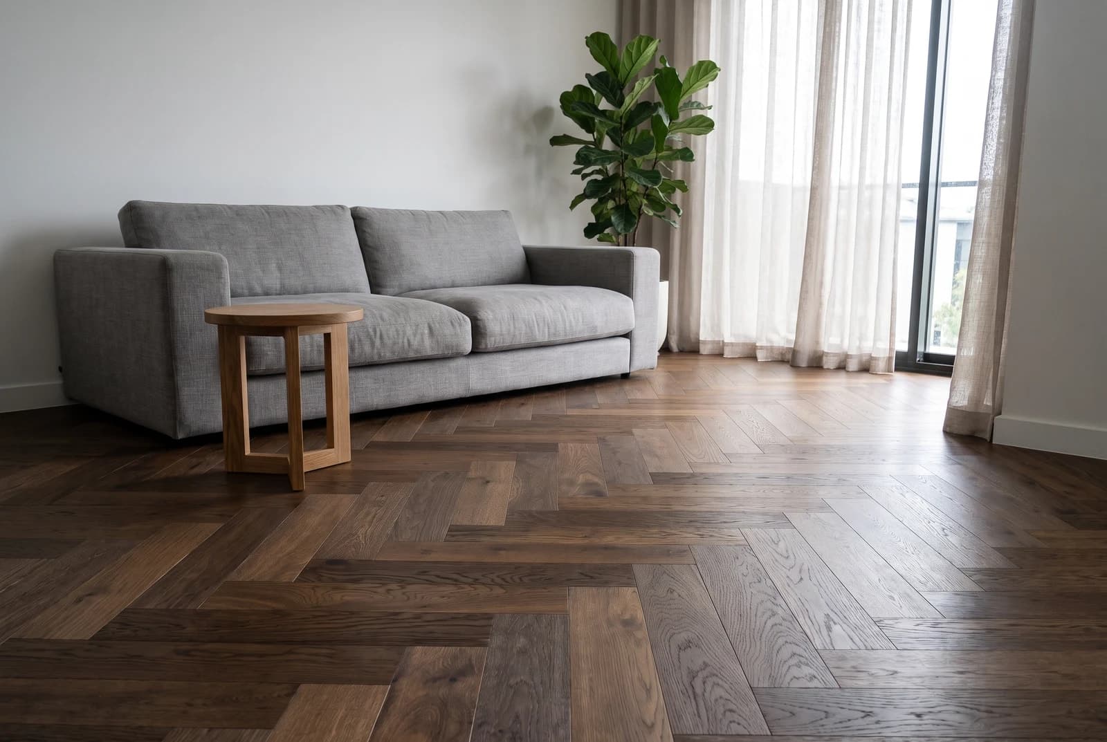 Oak Firestone in an interior