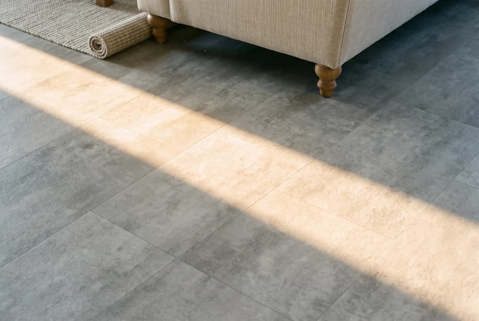 Glue-down vinyl Barcelona in an interior